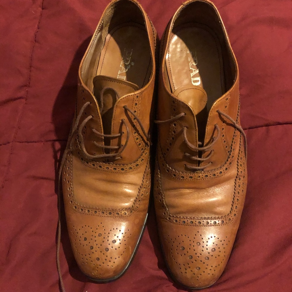 Prada lace ups